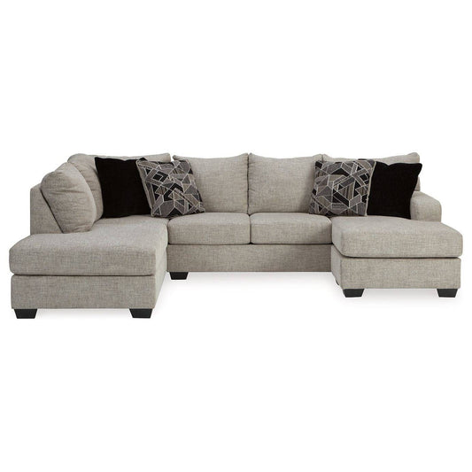 Benchcraft® Megginson 2-Piece Sectional with Chaise.