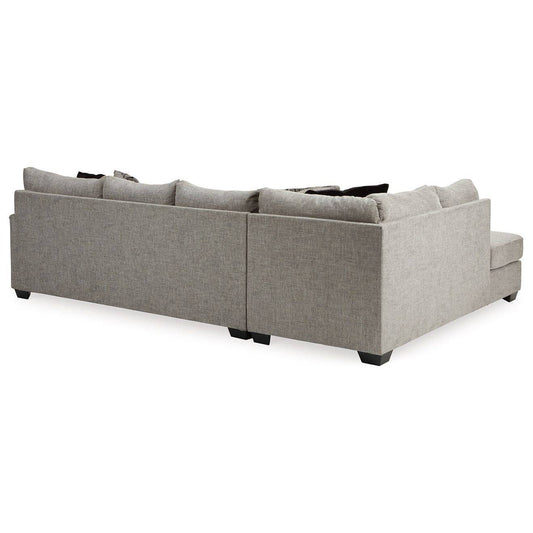 Benchcraft® Megginson 2-Piece Sectional with Chaise.