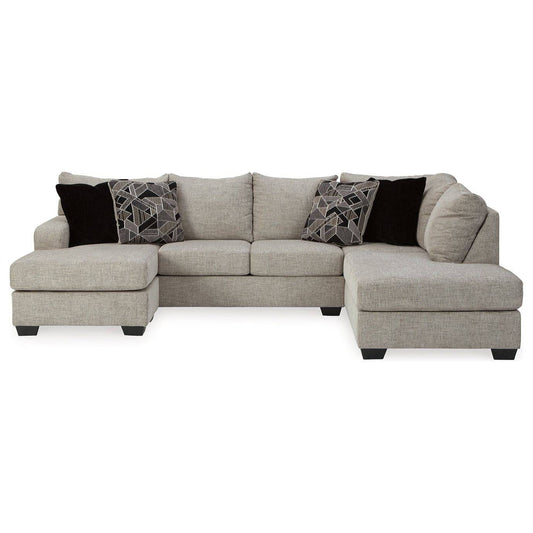 Benchcraft® Megginson 2-Piece Sectional with Chaise.