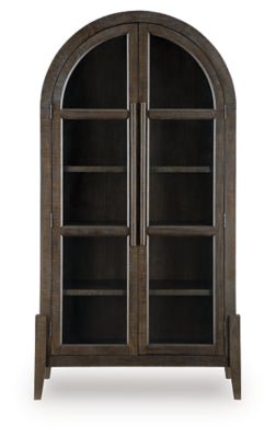 Benhall Accent Cabinet - Dark Brown Accent Cabinet modern furniture Contempo Furniture