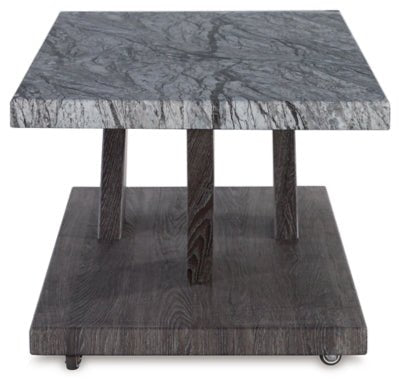 Bensonale Table (Set of 3) - Dark Gray Table Set modern furniture Contempo Furniture
