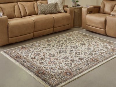Beritham Medium Rug - Dark Brown Area Rug modern furniture Contempo Furniture