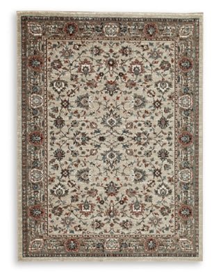 Beritham Medium Rug - Dark Brown Area Rug modern furniture Contempo Furniture