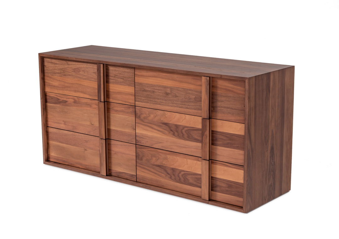 Eastern King Nova Domus Berlin - Modern Walnut Bedroom Set