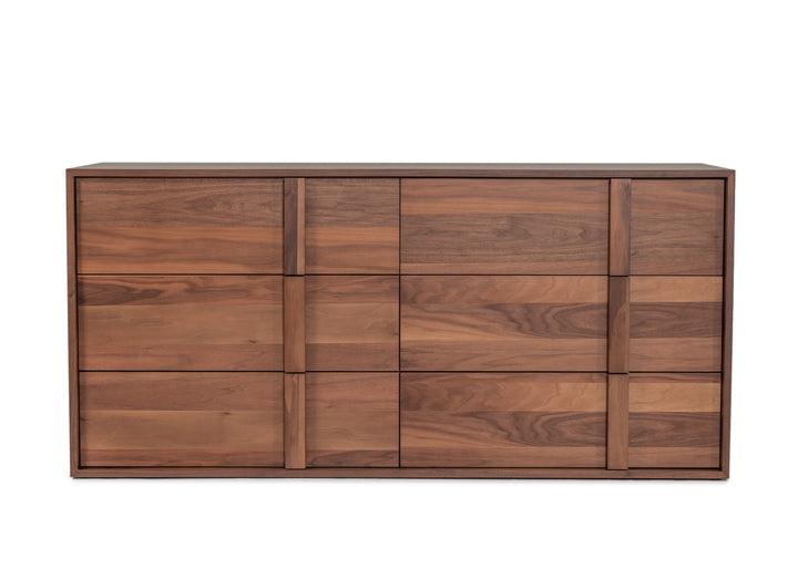 Eastern King Nova Domus Berlin - Modern Walnut Bedroom Set