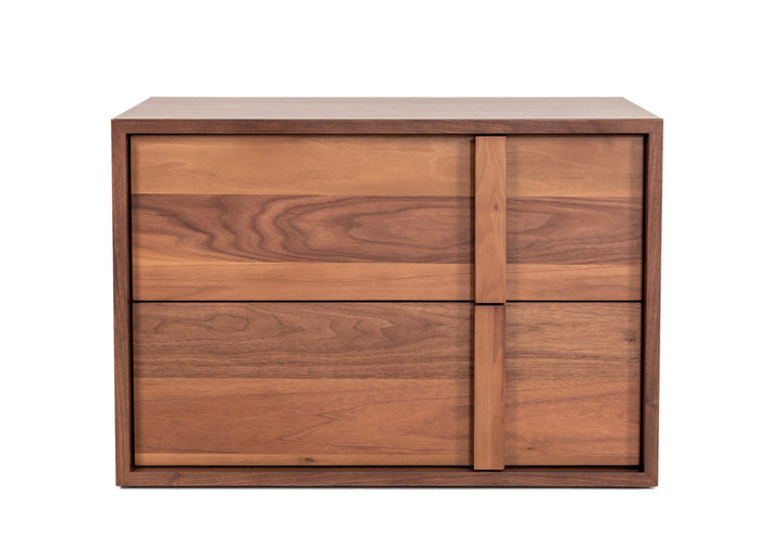 Eastern King Nova Domus Berlin - Modern Walnut Bedroom Set