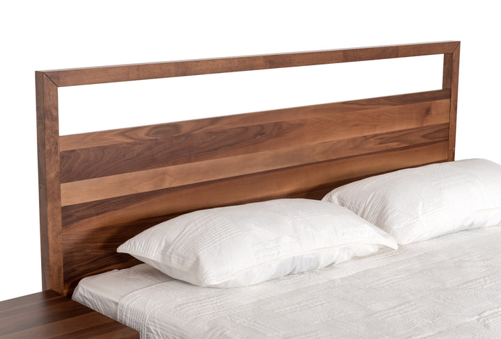 Eastern King Nova Domus Berlin - Modern Walnut Bedroom Set