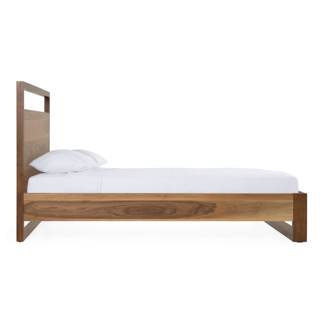 Berlin - Modern Walnut Bed