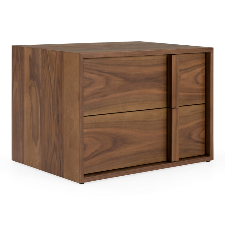 Berlin - Modern Walnut Nightstand