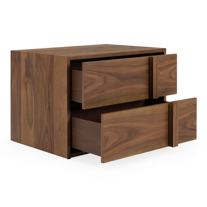Berlin - Modern Walnut Nightstand
