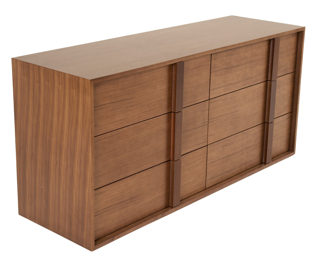 Berlin  Modern Walnut Dresser