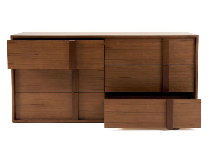 Berlin  Modern Walnut Dresser