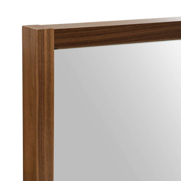 Berlin - Modern Walnut Mirror