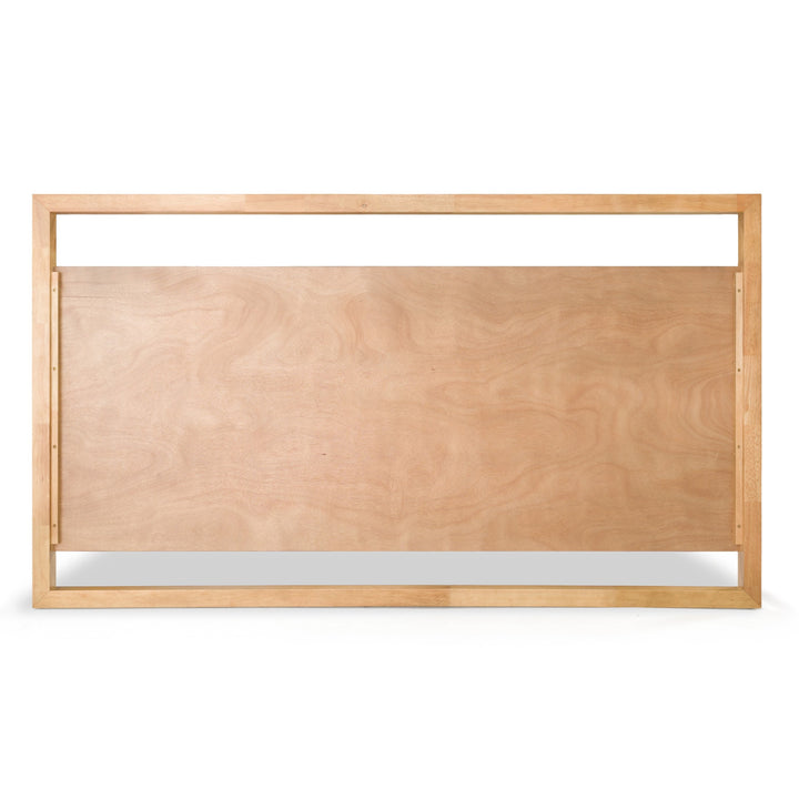 Berlin - Modern Natural Oak Bed - View 7