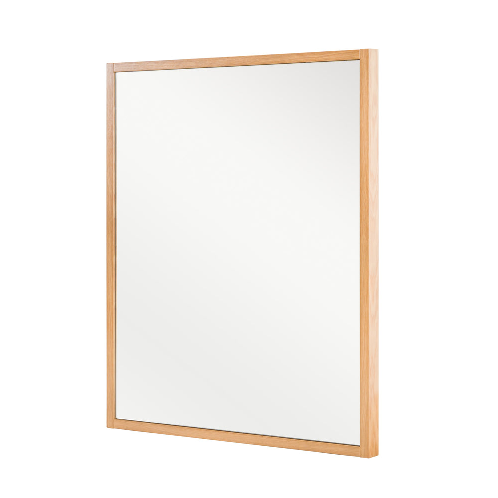Berlin - Modern Natural Oak Mirror - View 4