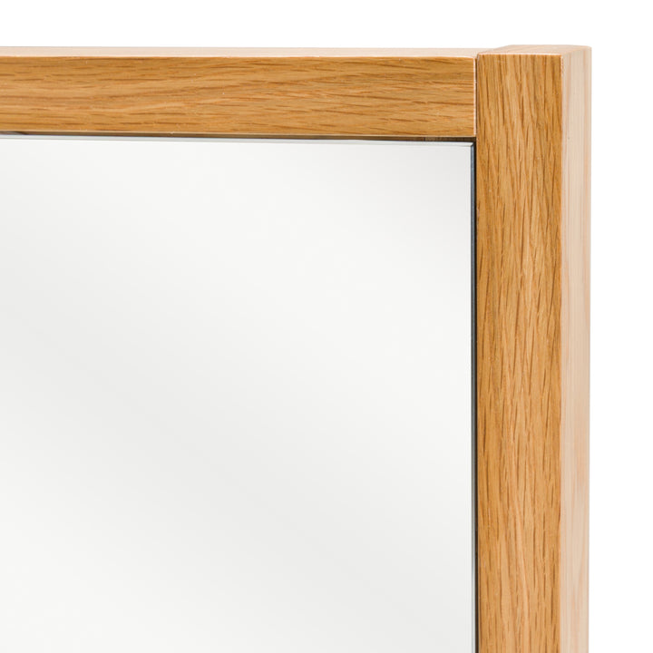 Berlin  Modern Natural Oak Mirror