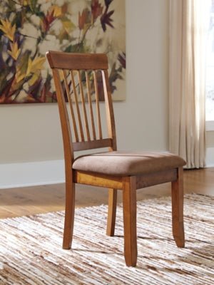 Berringer Dining Chair - Dark Brown Chair Set modern furniture Contempo Furniture