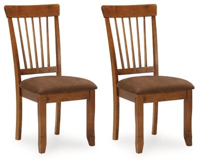 Berringer Dining Chair - Dark Brown Chair Set modern furniture Contempo Furniture