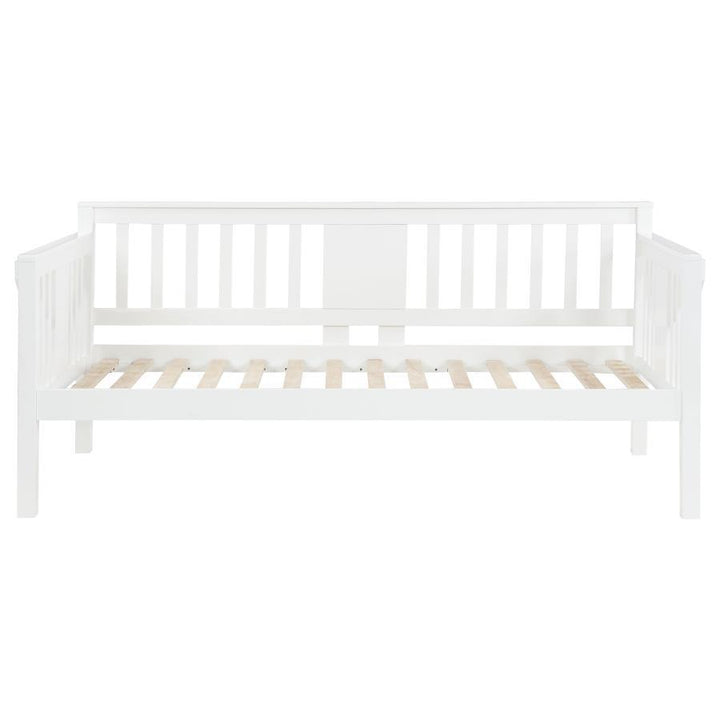 Bethany - Wood Twin Daybed With Drop - Down Tables - White DayBed modern furniture Contempo Furniture
