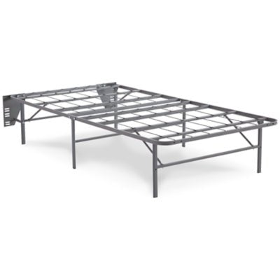 Better than a Boxspring Twin Foundation - Gray Foundations modern furniture Contempo Furniture
