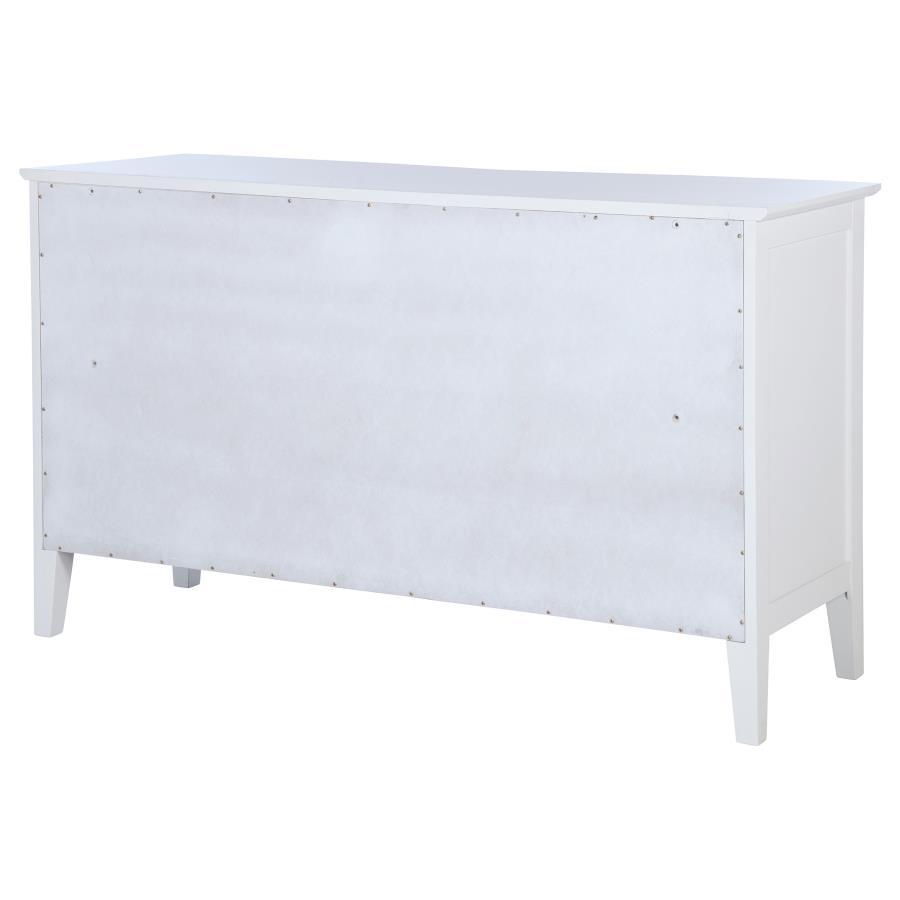 Bexhill - 10 - Drawer Dresser Cabinet - White Dressers modern furniture Contempo Furniture
