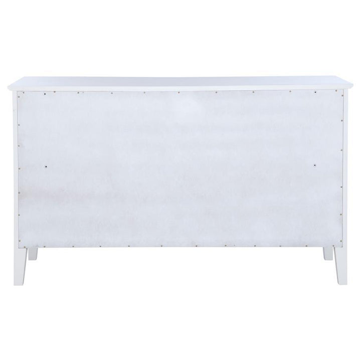 Bexhill - 10 - Drawer Dresser Cabinet - White Dressers modern furniture Contempo Furniture