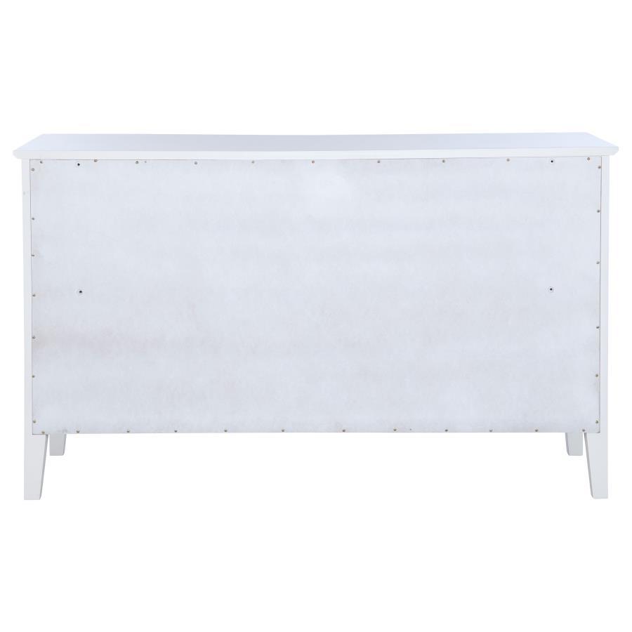 Bexhill - 10 - Drawer Dresser Cabinet - White Dressers modern furniture Contempo Furniture