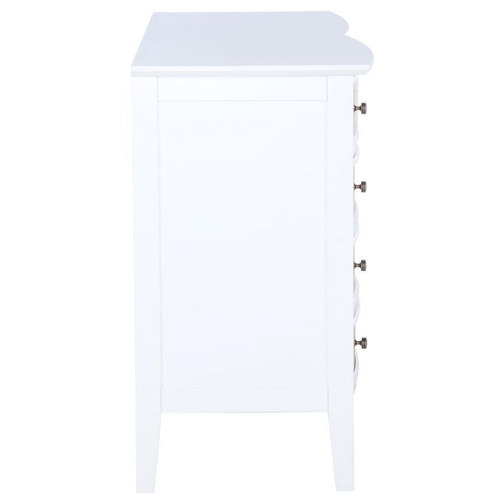 Bexhill - 10 - Drawer Dresser Cabinet - White Dressers modern furniture Contempo Furniture