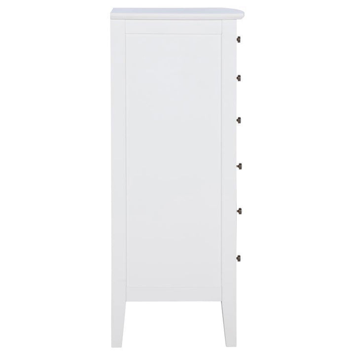 Bexhill - 8 - Drawer Chest Of Drawers - White Accent Chest modern furniture Contempo Furniture