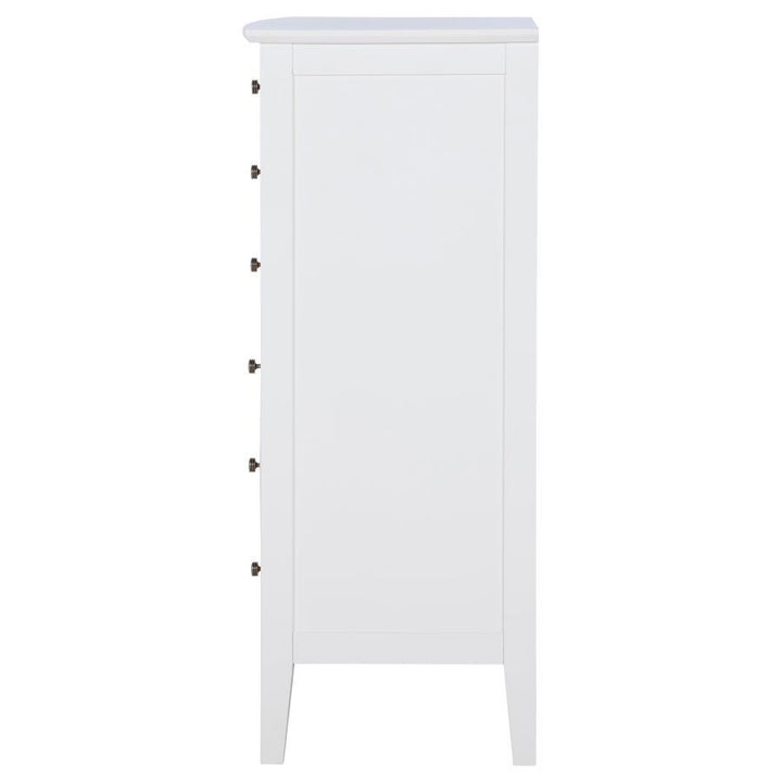 Bexhill - 8 - Drawer Chest Of Drawers - White Accent Chest modern furniture Contempo Furniture
