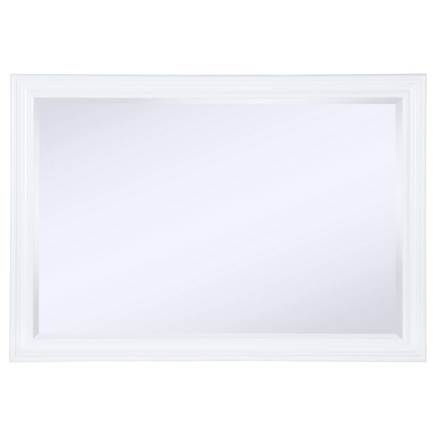 Bexhill - Dresser Mirror - White Mirror modern furniture Contempo Furniture