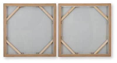Bexlen Wall Art (Set of 2) - Beige Canvas Art Set modern furniture Contempo Furniture