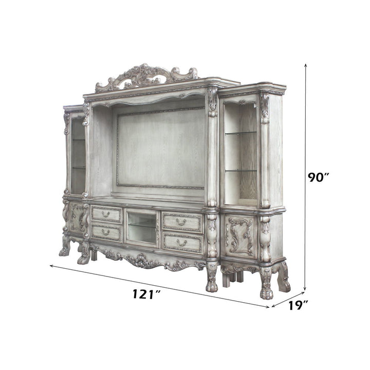 Dresden - Entertainment Center - Vintage Bone White