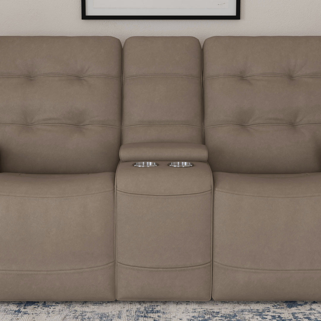 flexsteel-1781-64ph-31082-iris-power-reclining-loveseat-with-console-power-headrests-khaki