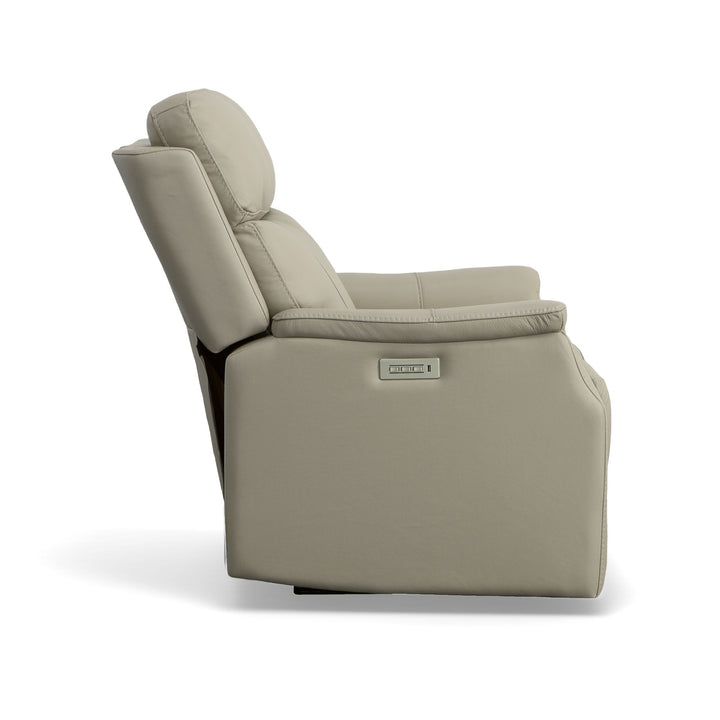 Easton Power Recliner With Power Headrest &amp; Lumbar Dove