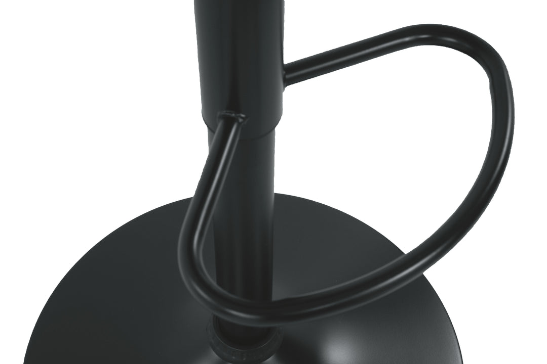 Bellatier - Tall UPH Swivel Barstool - Brown