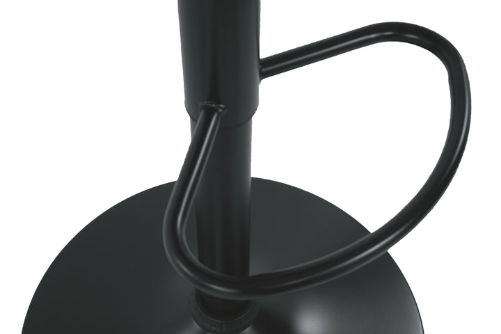 Bellatier - Tall UPH Swivel Barstool - Brown