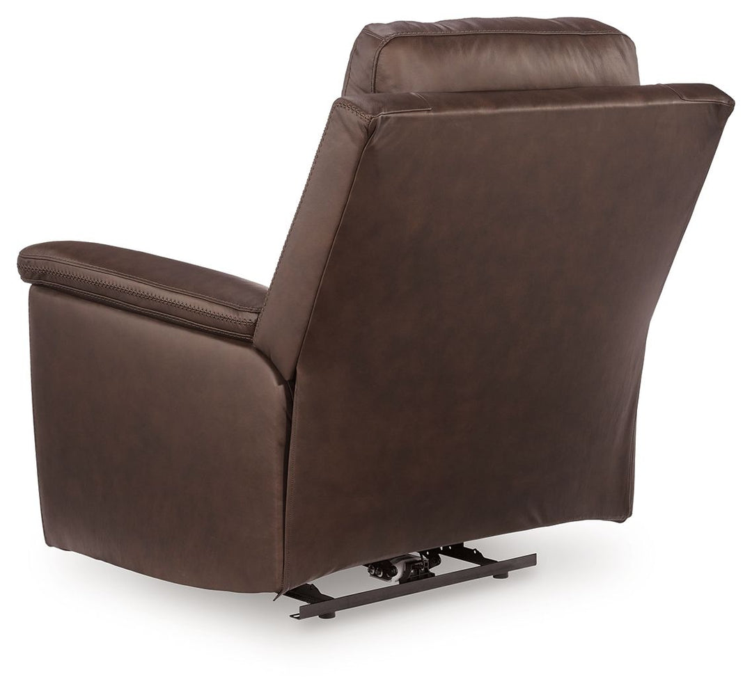 Bleckley - Power Recliner With Adjustable Headrest - Espresso by Ashley Furniture product image