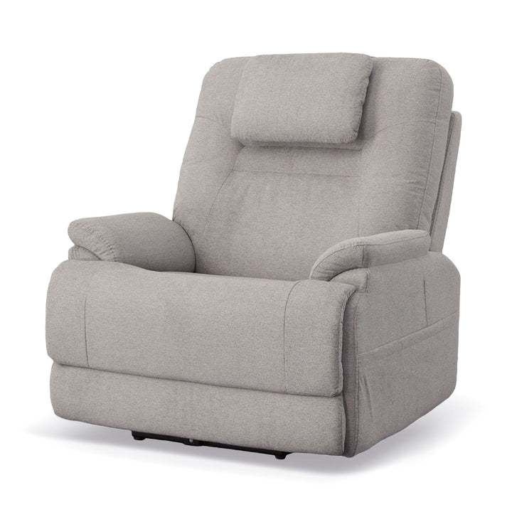 Flexsteel 1092-55P5-35201 Zecliner Model 2+  Power Lift Recliner With Power Headrest, Lumbar, Heat & Massage  Dove