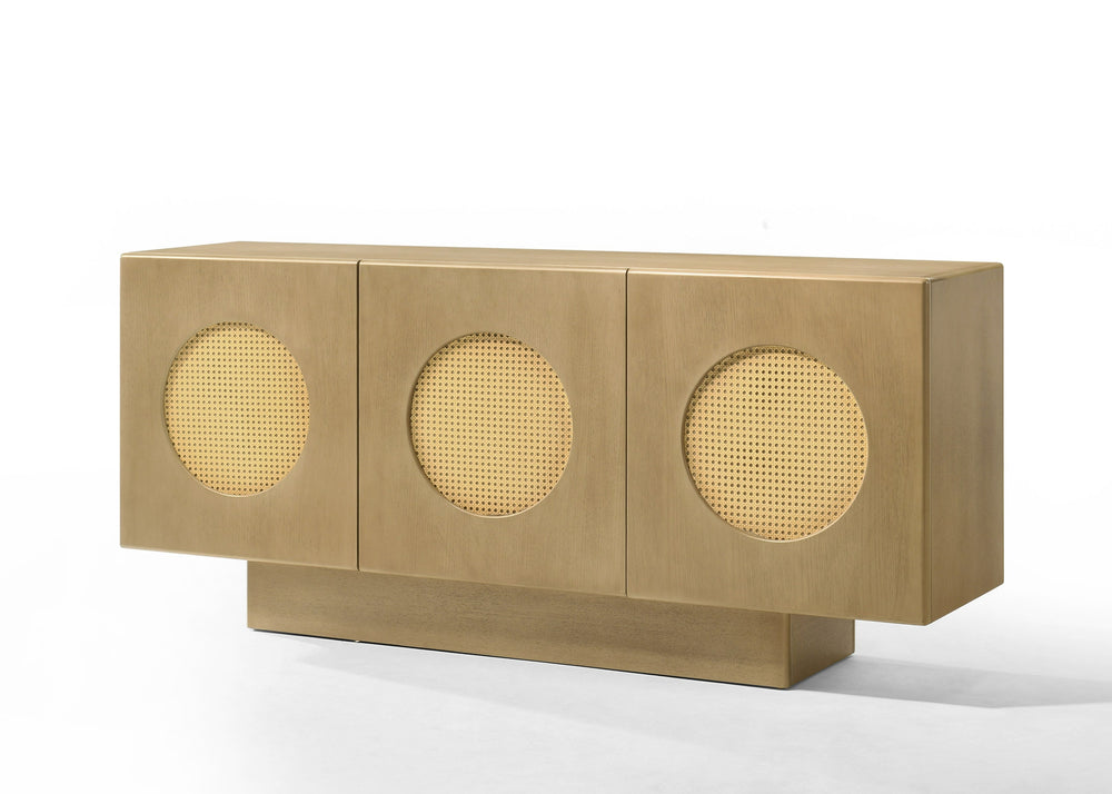 Oshana - Modern White Oak Dining Set