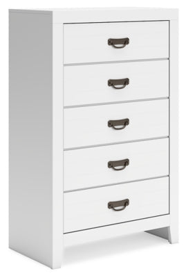 Binterglen Chest of Drawers - White Accent Chest modern furniture Contempo Furniture