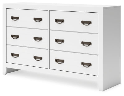 Binterglen Dresser - White Dresser modern furniture Contempo Furniture