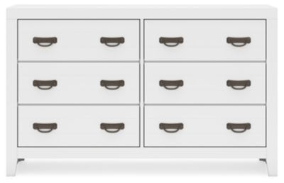 Binterglen Dresser - White Dresser modern furniture Contempo Furniture