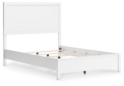 Binterglen Full Panel Bed - White Panel Bed modern furniture Contempo Furniture
