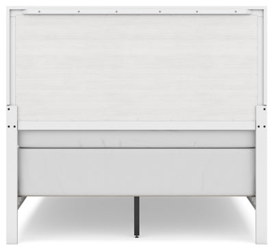 Binterglen Full Panel Bed - White Panel Bed modern furniture Contempo Furniture