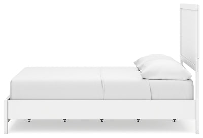 Binterglen Full Panel Bed - White Panel Bed modern furniture Contempo Furniture