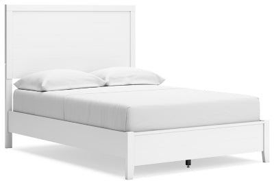 Binterglen Full Panel Bed - White Panel Bed modern furniture Contempo Furniture