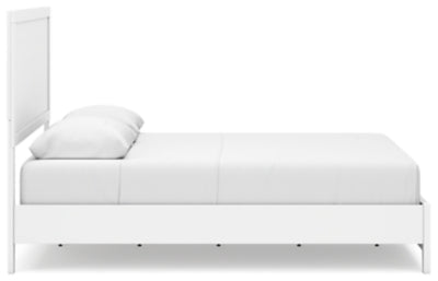 Binterglen Queen Panel Bed - White Panel Bed modern furniture Contempo Furniture