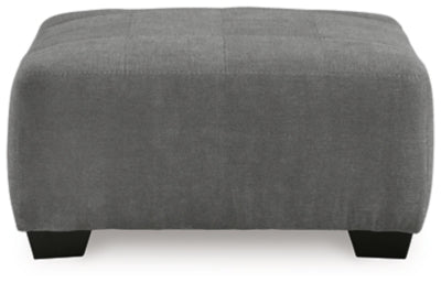Birkdale Court Oversized Accent Ottoman - Gray Accent Ottoman modern furniture Contempo Furniture
