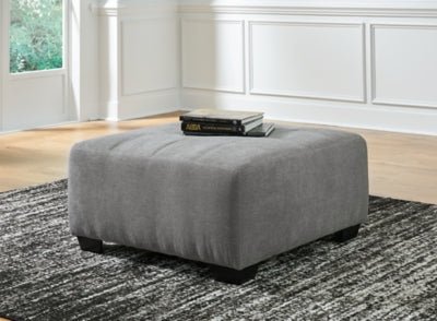 Birkdale Court Oversized Accent Ottoman - Gray Accent Ottoman modern furniture Contempo Furniture